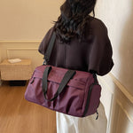 Gym Duffle Bag Water-Resistant Spacious Interior & Multiple Pockets