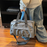 Gym Duffle Bag Water-Resistant Spacious Interior & Multiple Pockets