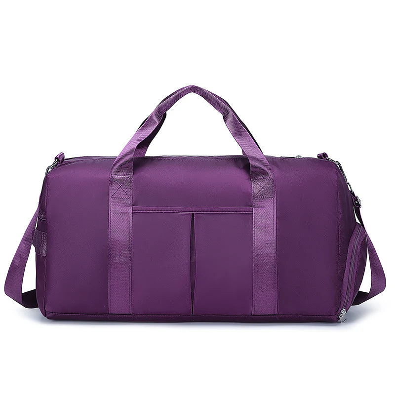 Gym Duffle Bag Water-Resistant Spacious Interior Padded Shoulder Strap