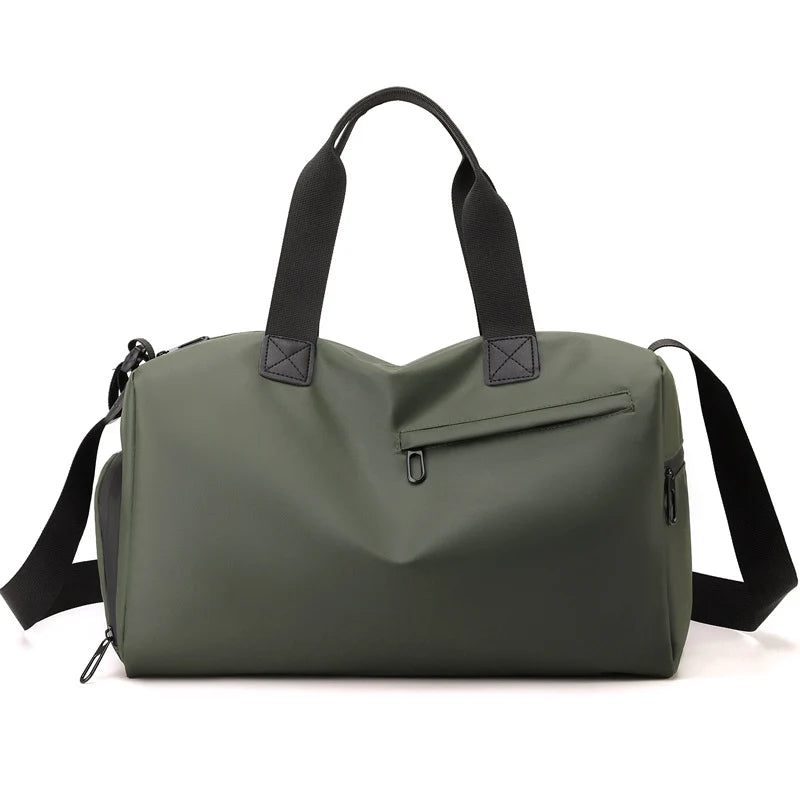 Gym Duffle Bag Waterproof Fabric Spacious Interior & Adjustable Strap
