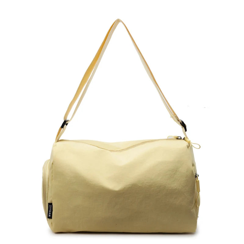 Gym Duffle Bag Weather-Resistant Multiple Compartments Adjustable Straps