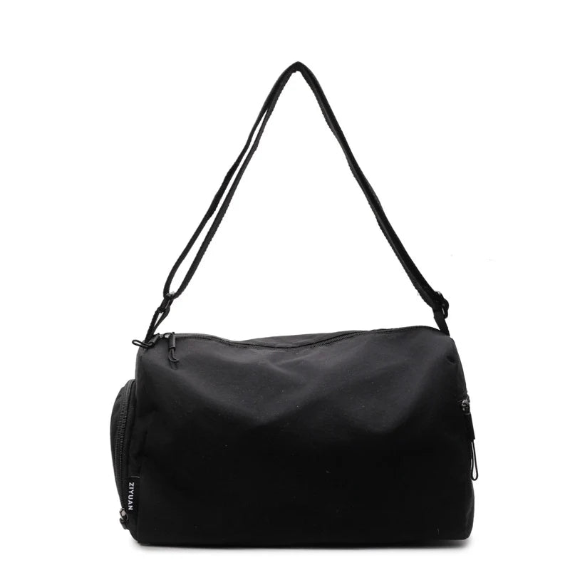 Gym Duffle Bag Weather-Resistant Multiple Compartments Adjustable Straps