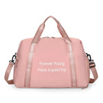 Gym Tote Bag Large Capacity Tear-Resistant Fabric & Padded Straps