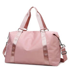 Gym Tote Water-Resistant Multiple Pockets Padded Adjustable Straps
