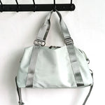 Gym Tote Water-Resistant Multiple Pockets Padded Adjustable Straps