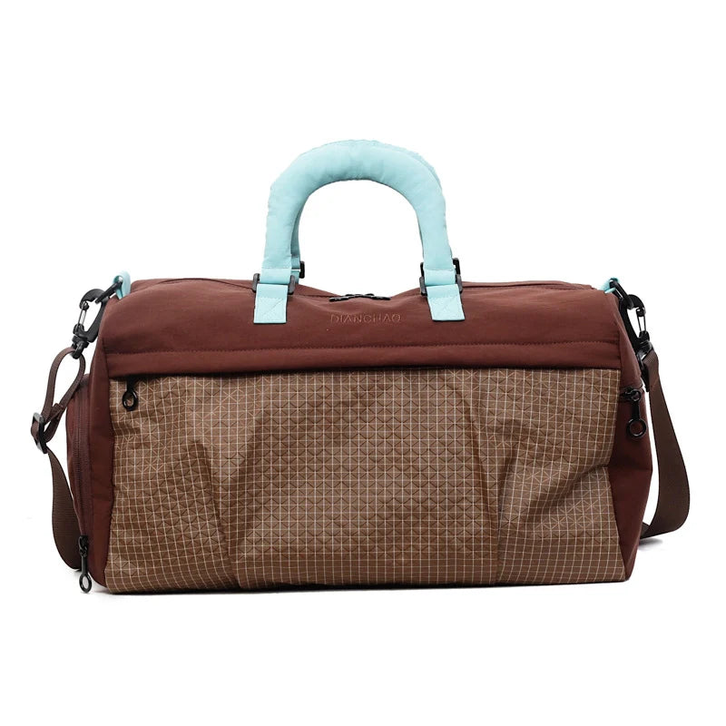 Gym Weekender Duffle Bag Tear-Resistant Large Capacity Shoe Compartment