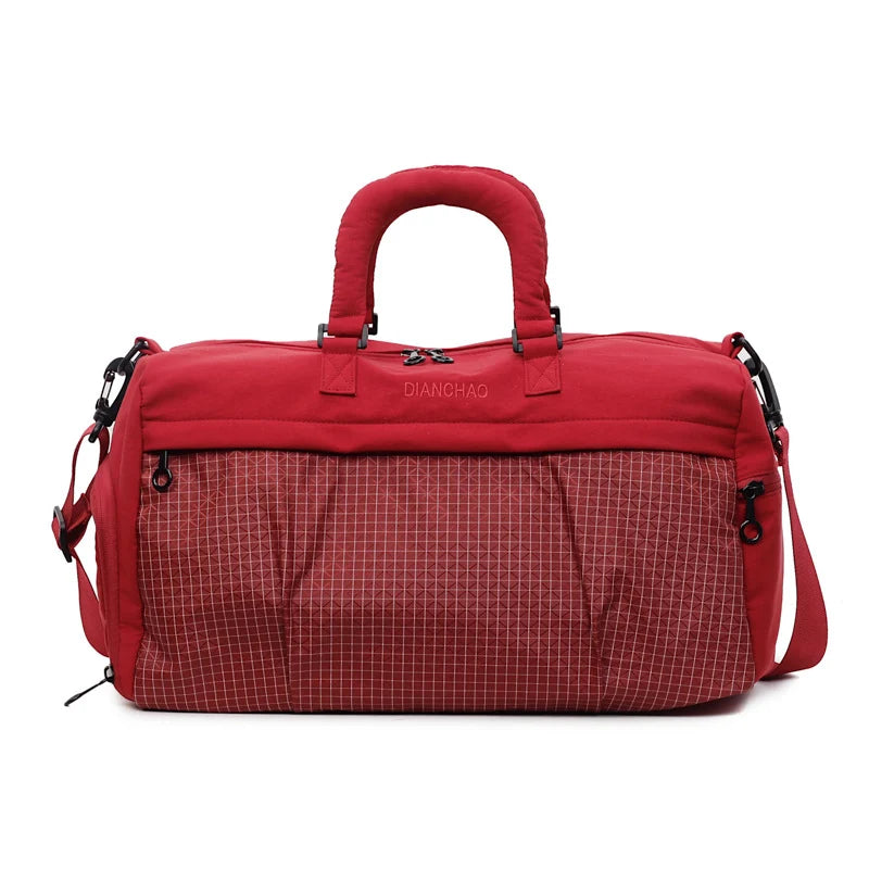 Gym Weekender Duffle Bag Tear-Resistant Large Capacity Shoe Compartment