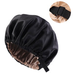 Hair Bonnet Satin Breathable Elastic Fit