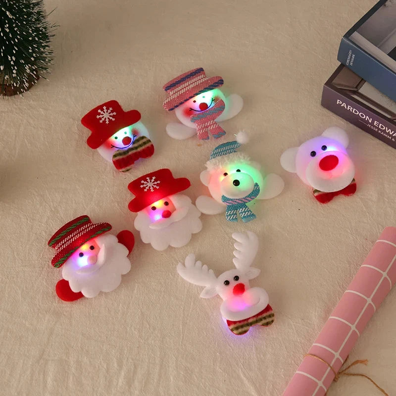 Hair Clip Handcrafted Felt & Battery-Operated LED