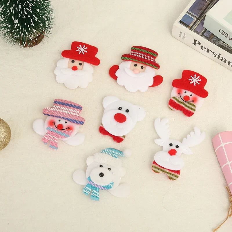 Hair Clip Handcrafted Felt & Battery-Operated LED