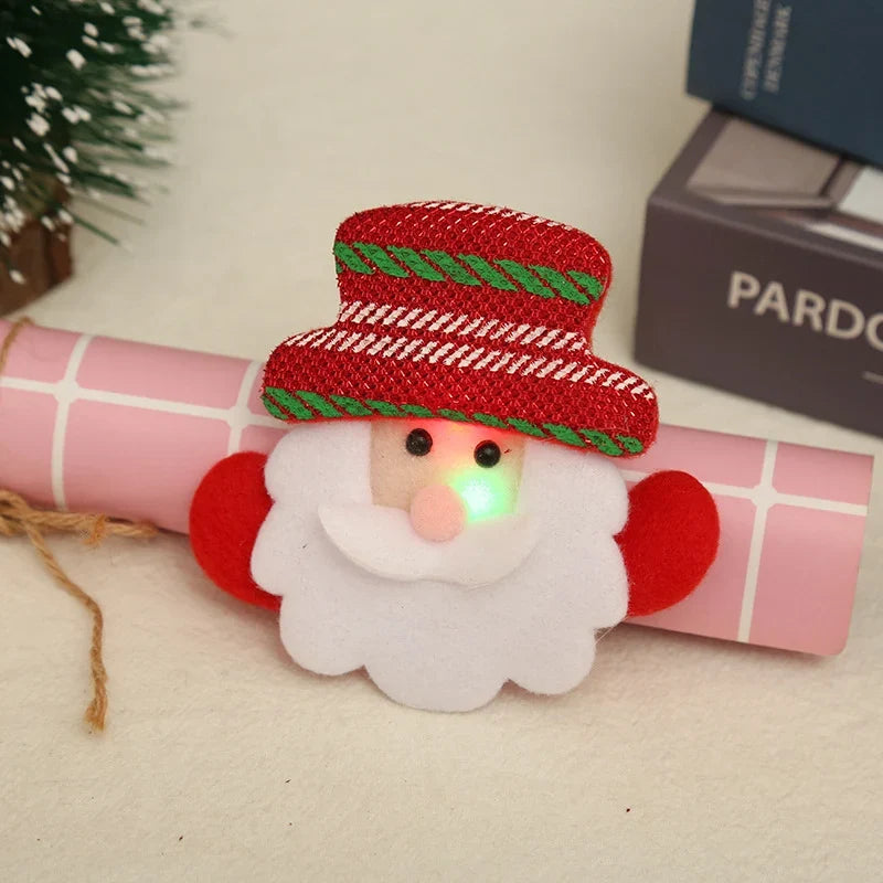 Hair Clip Handcrafted Felt & Battery-Operated LED