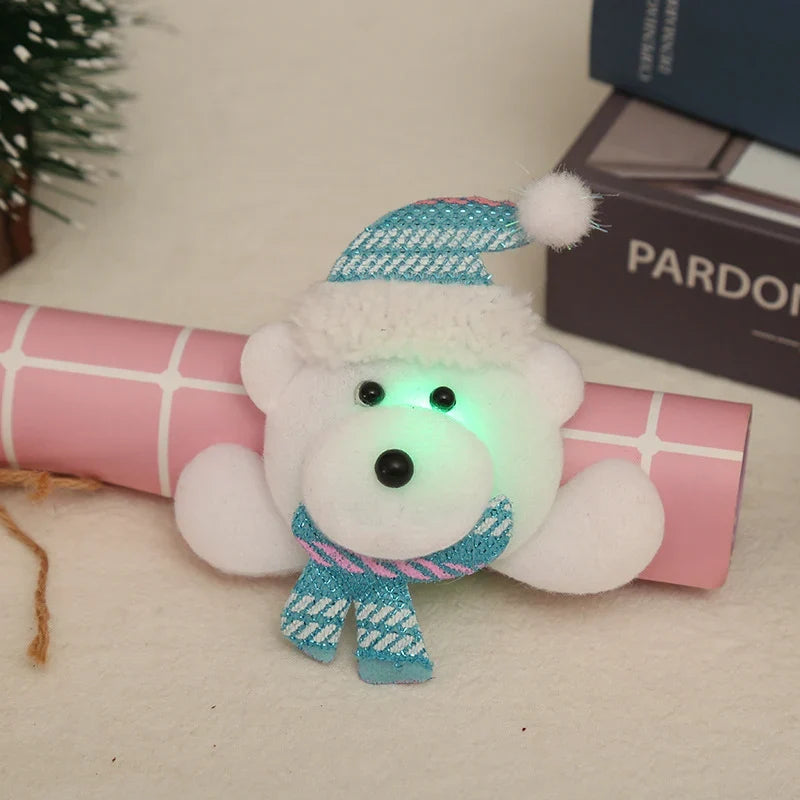 Hair Clip Handcrafted Felt & Battery-Operated LED