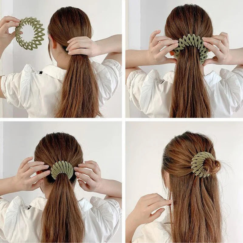 Hair Clip Twist-And-Snap Secure Gentle Grip