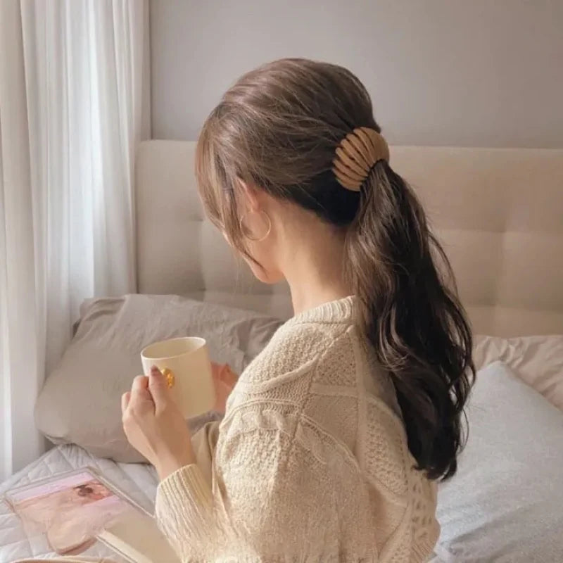 Hair Clip Twist-and-Snap Gentle Secure Hold