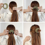 Hair Clip Twist-and-Snap Gentle Secure Hold
