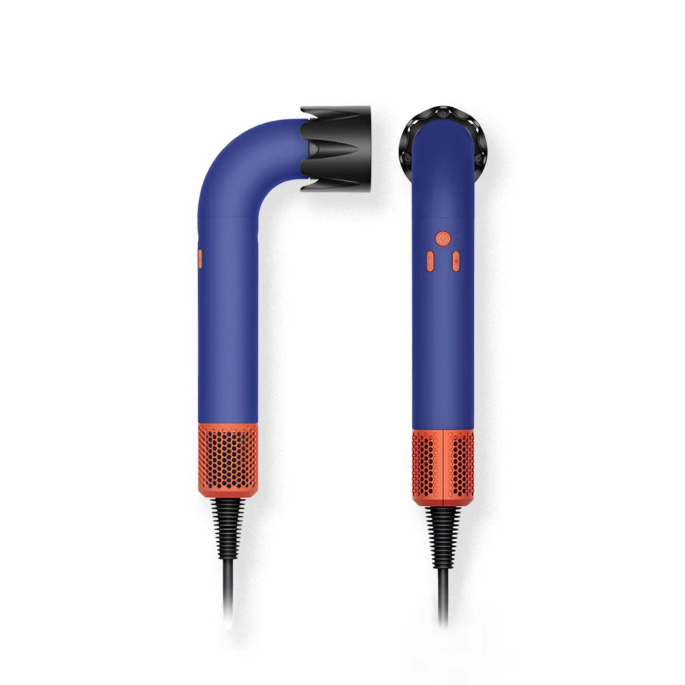 Hair Dryer Ultralightweight Heat-Protecting Magnetic Nozzles & Diffuser