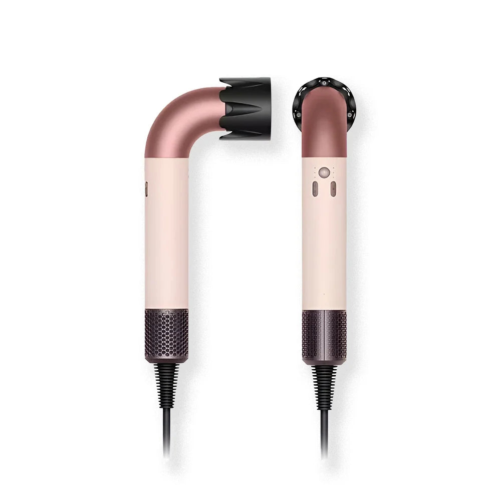 Hair Dryer Ultralightweight Heat-Protecting Magnetic Nozzles & Diffuser