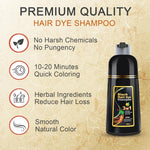 Hair Dye Shampoo Gray Coverage One Wash