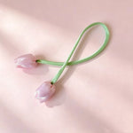 Hair Ribbon Floral Adjustable Soft Fabric