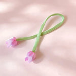 Hair Ribbon Floral Adjustable Soft Fabric