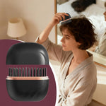 Hair Straightening Comb Cordless Rechargeable Adjustable Temperature