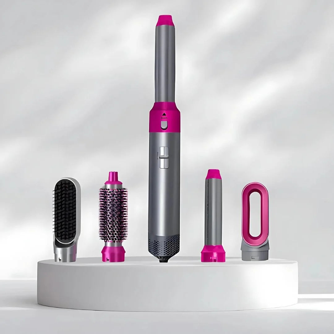 Hair Styler 5-In-1 Airflow Curling & Fast Drying