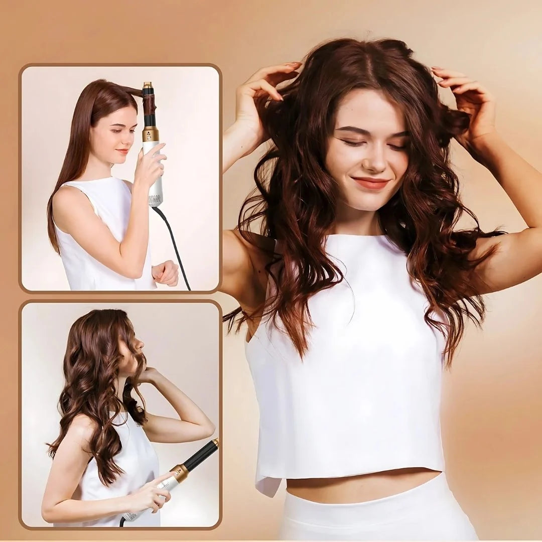 Hair Styler 5-In-1 Airflow Curling & Fast Drying