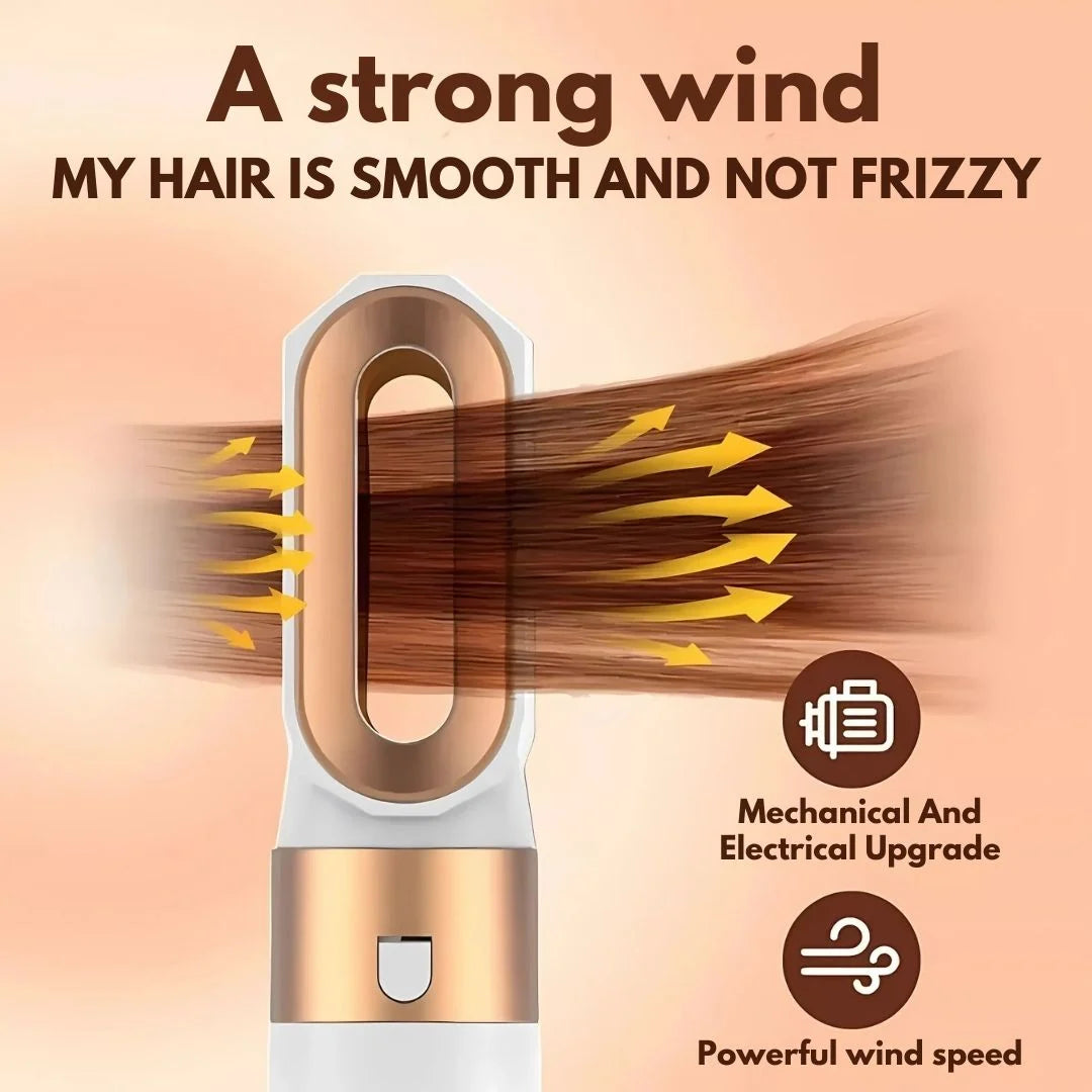 Hair Styler 5-in-1 Airflow & Adjustable Heat