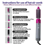 Hair Styler 5-in-1 Airflow & Adjustable Heat