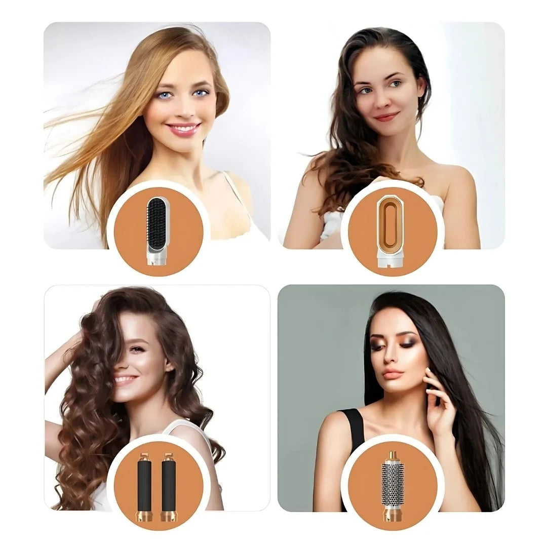 Hair Styler 5-in-1 Airflow & Adjustable Heat