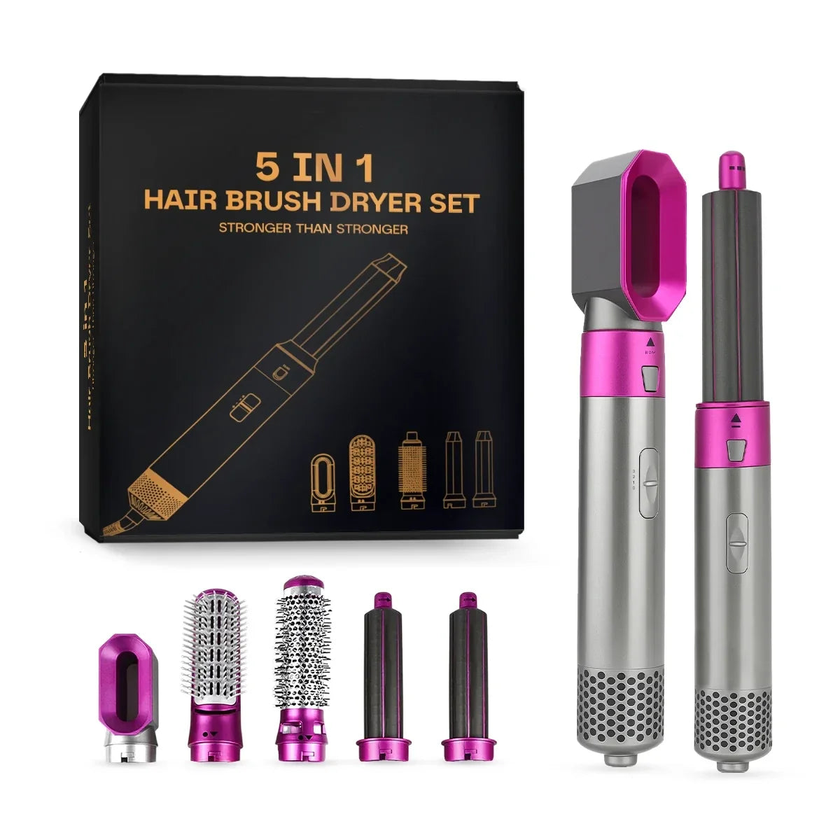 Hair Styler 5-in-1 Auto Curling & Blow Dry