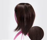 Hair Topper Clip-In Bangs Crown Coverage Heat-Resistant Fibers