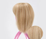 Hair Topper Clip-In Bangs Crown Coverage Heat-Resistant Fibers