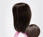 Hair Topper Clip-In Bangs Crown Coverage Heat-Resistant Fibers