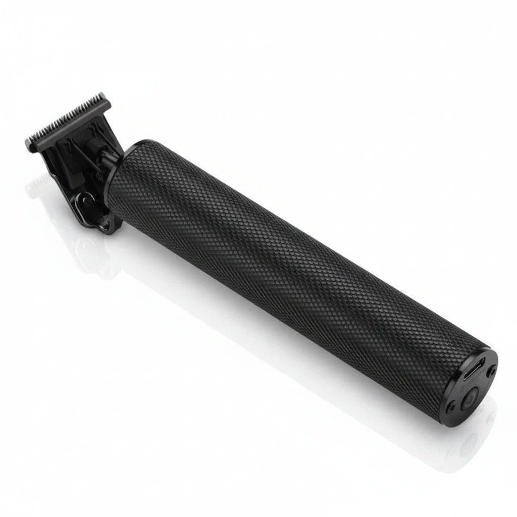 Hair and Beard Trimmer Cordless Carbon Steel T-Blade With Guide Combs
