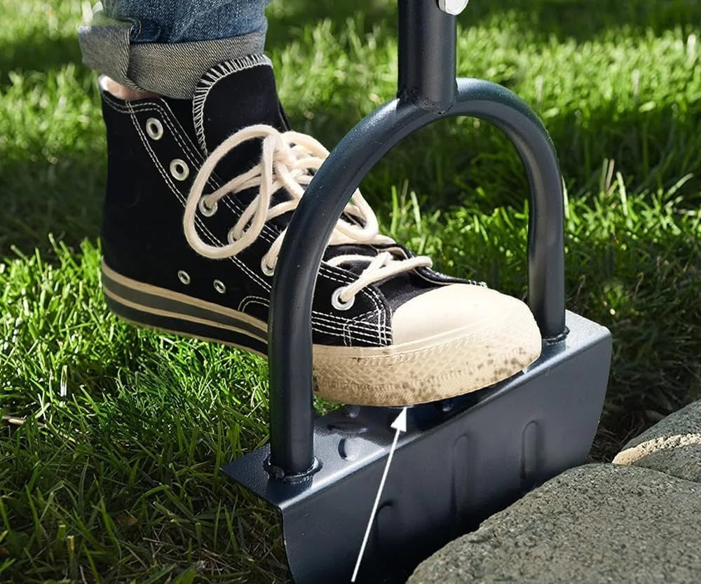 Half-Moon Lawn Edger Serrated Stainless Steel