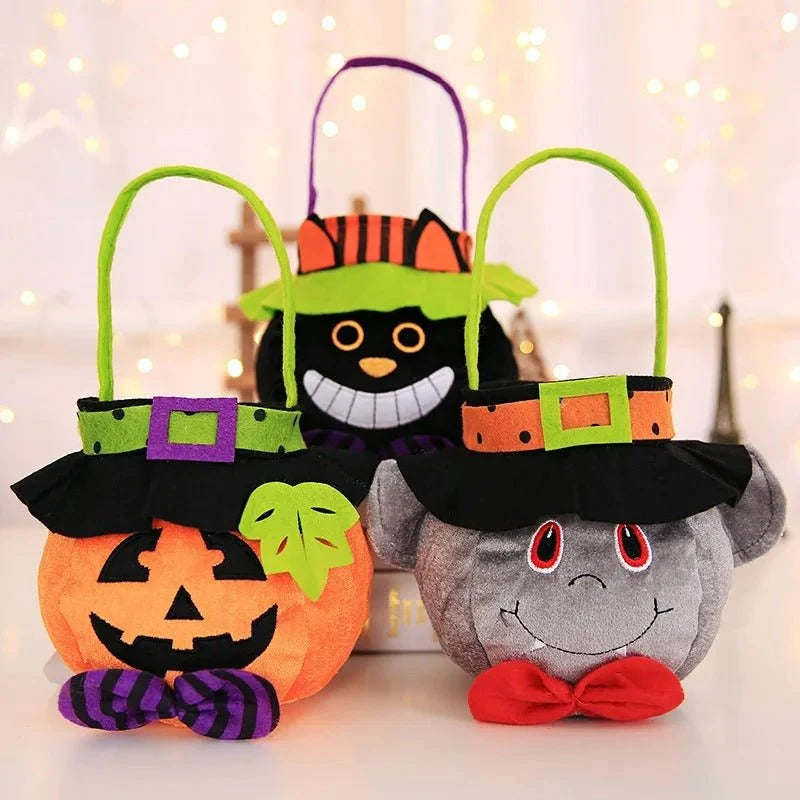Halloween Candy Bag Non-Woven Foldable Reusable