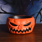 Halloween Candy Bowl Motion-Activated Skeleton Hand Red LED Eyes