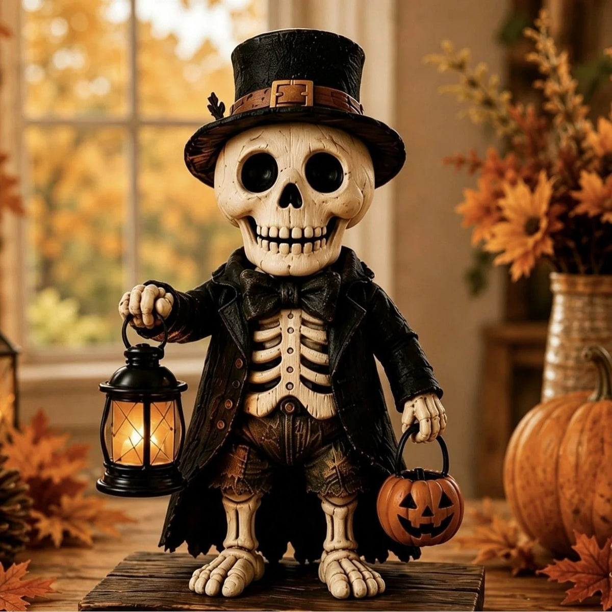 Halloween Decoration Double-Sided Battery-Powered Lantern