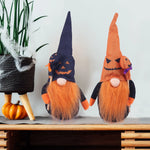 Halloween Figurine Witch Hat Pumpkin Motif Fade Resistant