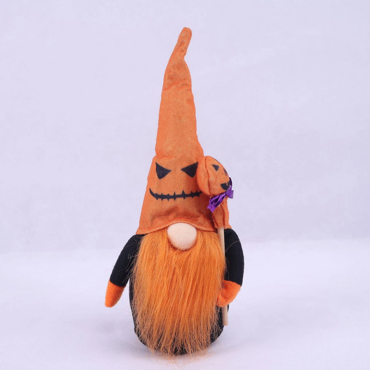 Halloween Figurine Witch Hat Pumpkin Motif Fade Resistant