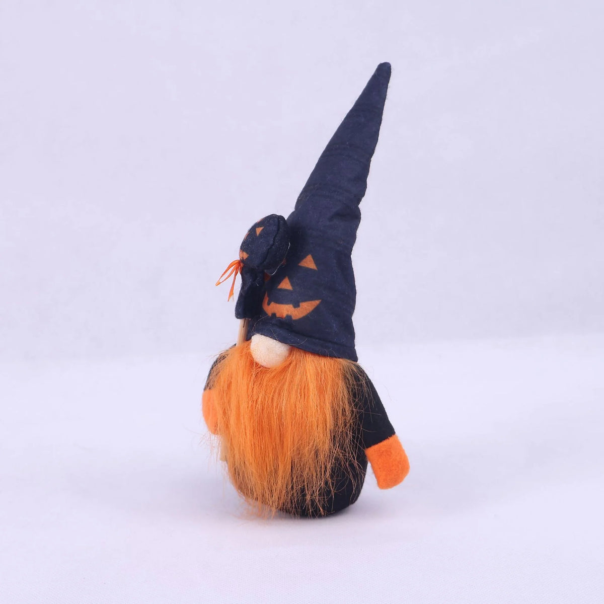 Halloween Figurine Witch Hat Pumpkin Motif Fade Resistant