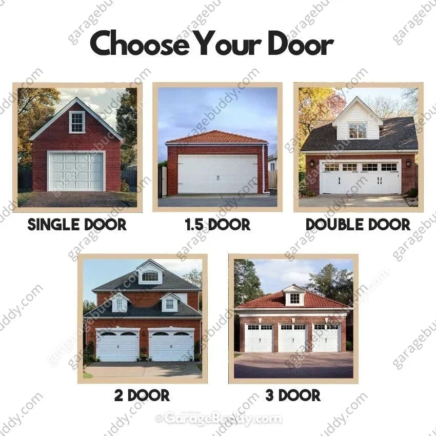 Halloween Garage Door Cover Crawling Clown Design Door Operable