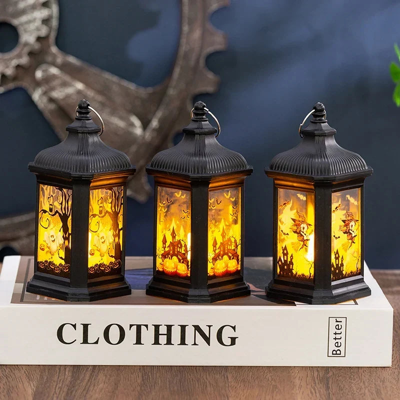 Halloween Lantern Flameless LED Indoor & Outdoor