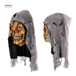 Halloween Mask Full-Face Integrated Hood Breathable Visibility