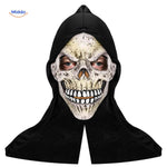 Halloween Mask Full-Face Integrated Hood Breathable Visibility