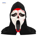 Halloween Mask Full-Face Integrated Hood Breathable Visibility