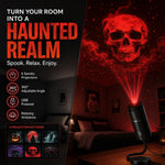 Halloween Projector Rotating USB Powered With 6 Scene Discs