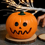 Halloween Pumpkin Decoration Resin Movable Eyeballs Indoor Outdoor