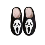 Halloween Slippers Plush Lined Non-Slip Rubber Sole
